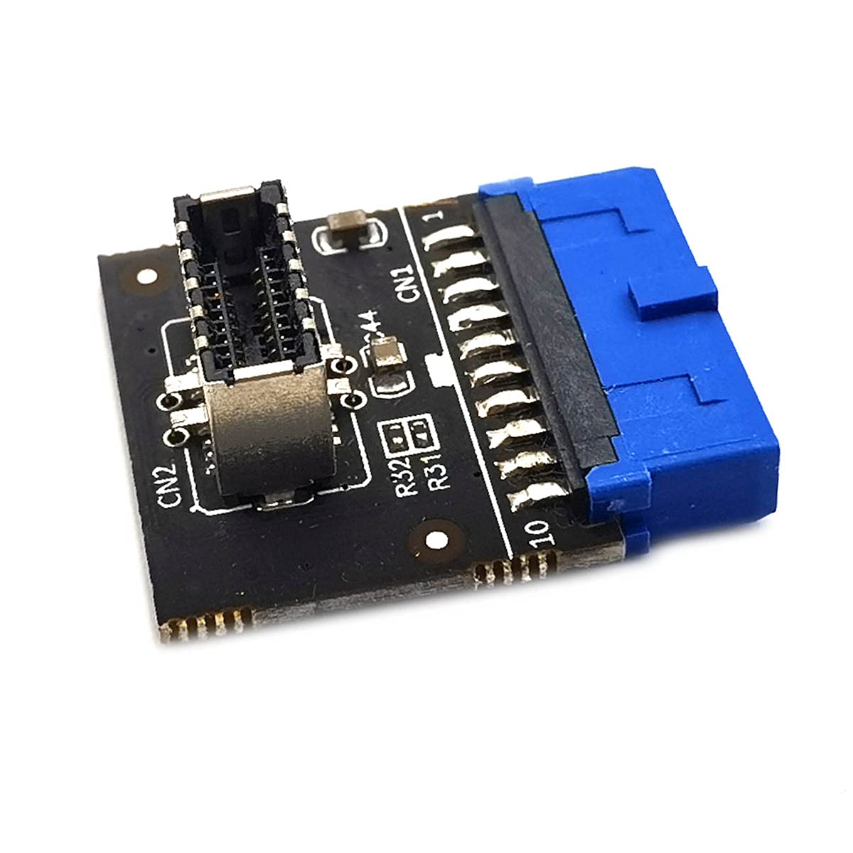 Adaptador USB 3.0 Frontal a Tipo E DEVMO con Alta Velocidad Tipo C 8