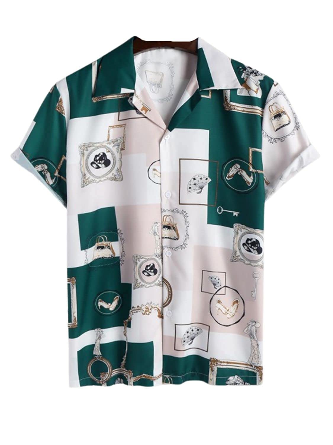 OM SAI LATEST CREATION Shirt for Men | Mens Casual Shirt | Men Stylish Shirt | Men Printed Shirt | Men's Regular Fit | Men Formal Shirt | Half Sleeve Shirt