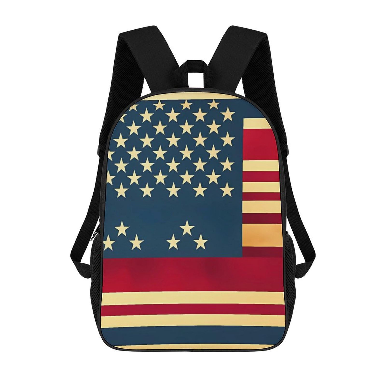 Sac à dos drapeau américain grand format pour protéger votre ordinateur portable 17" - 8