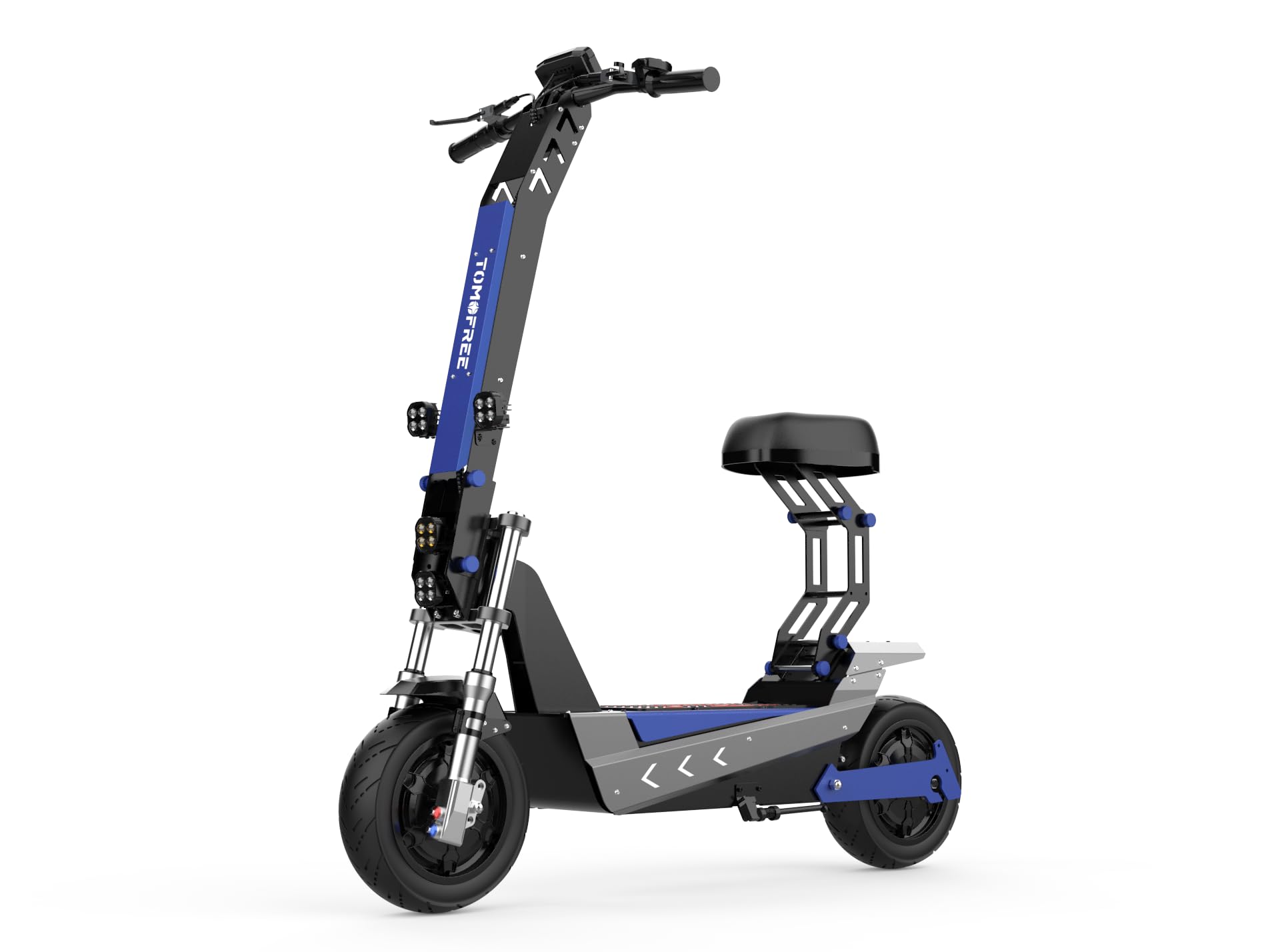 Electric Scooter with Seat for Adults -6000w Dual Motor E Bike 45-50mph 44 Miles Range 60v 35ah Battery