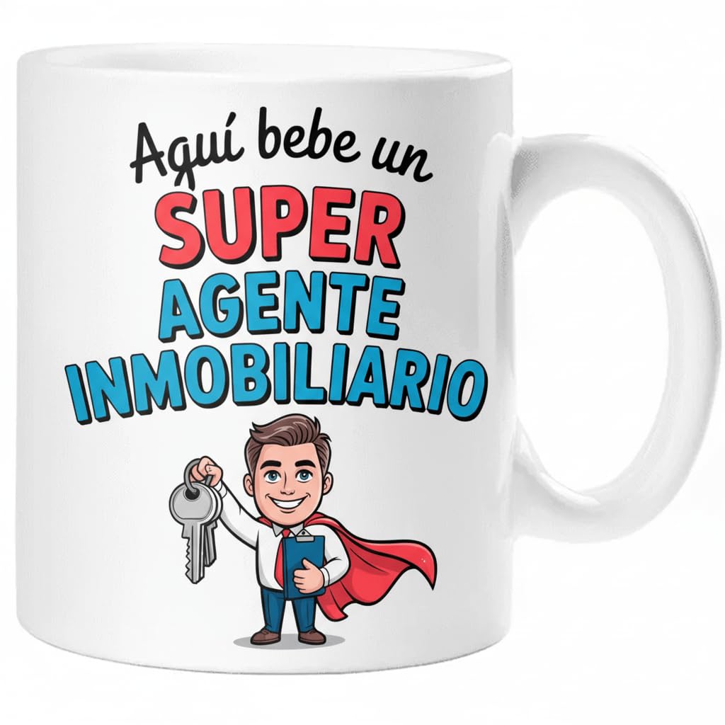 Taza SUPER POLICÍA – Regalo Original para POLICÍA | Taza de Cerámica 325ml con Diseño Superhéroe | Apta Microondas y Lavavajillas — view 78