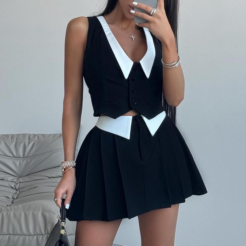 Amazon.com: HGKPFGTF Black,S, Women Sexy Dressy Mini Skirt