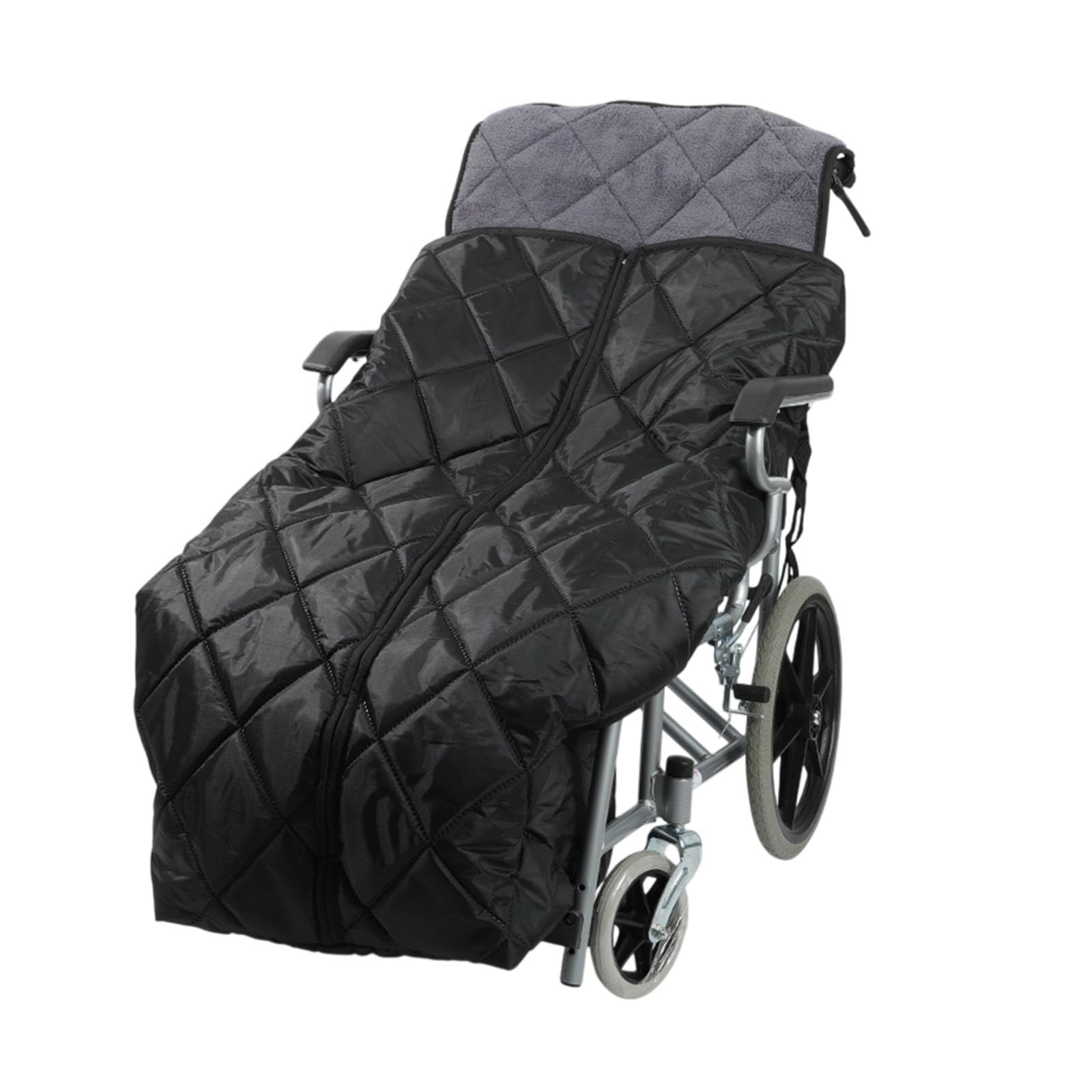 Manta térmica de viaje para invierno, diseño envuelto en silla de ruedas, poncho impermeable para mantenerse caliente en interiores y exteriores