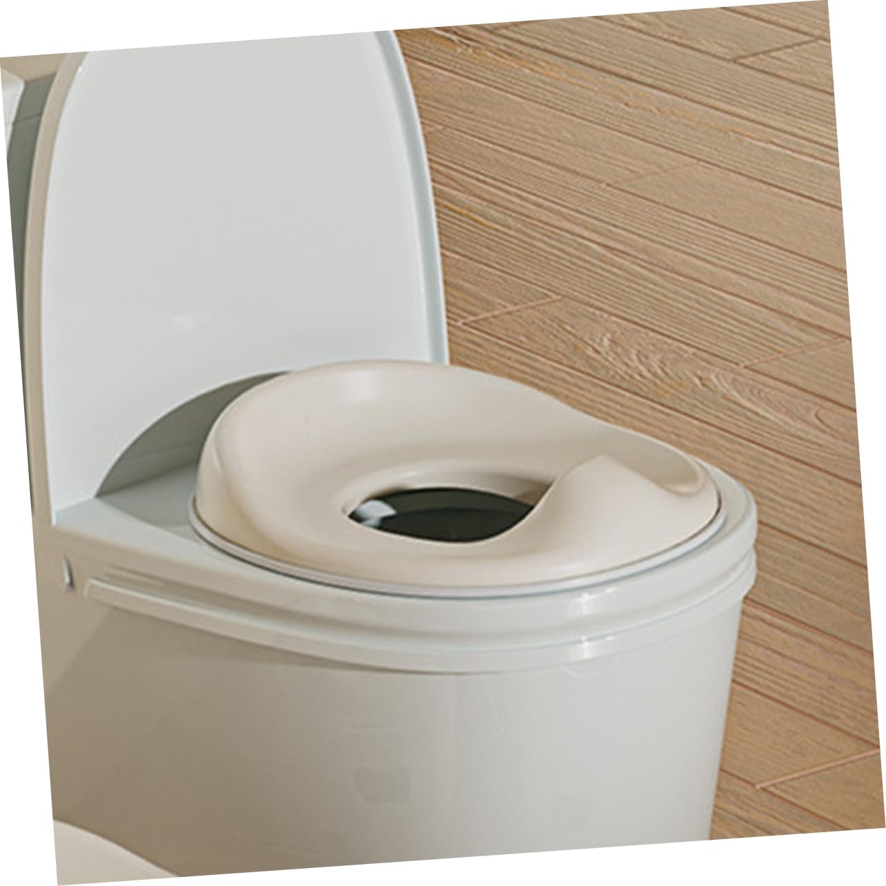 jojofuny Portable Boy Girl Training Toilet Versatile Potty Seat for Toddlers Lightweight Design for Home and Travel Easy to Use Urinal and Toilet Seat Beige
