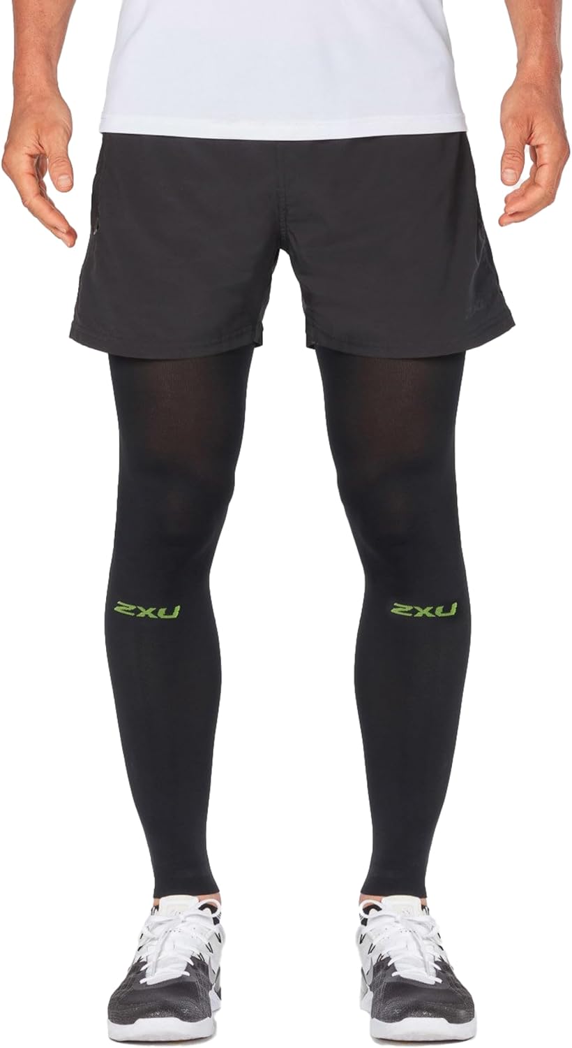 2XU Unisex Leg Sleeves Recovery Flex – Compression Calf Sleeves for Enhanced Recovery and Performance – Black/Nero 2XU Unisex Leg Sleeves Recovery Flex – Compression Calf Sleeves for Enhanced Recovery and Performance – Black/Nero