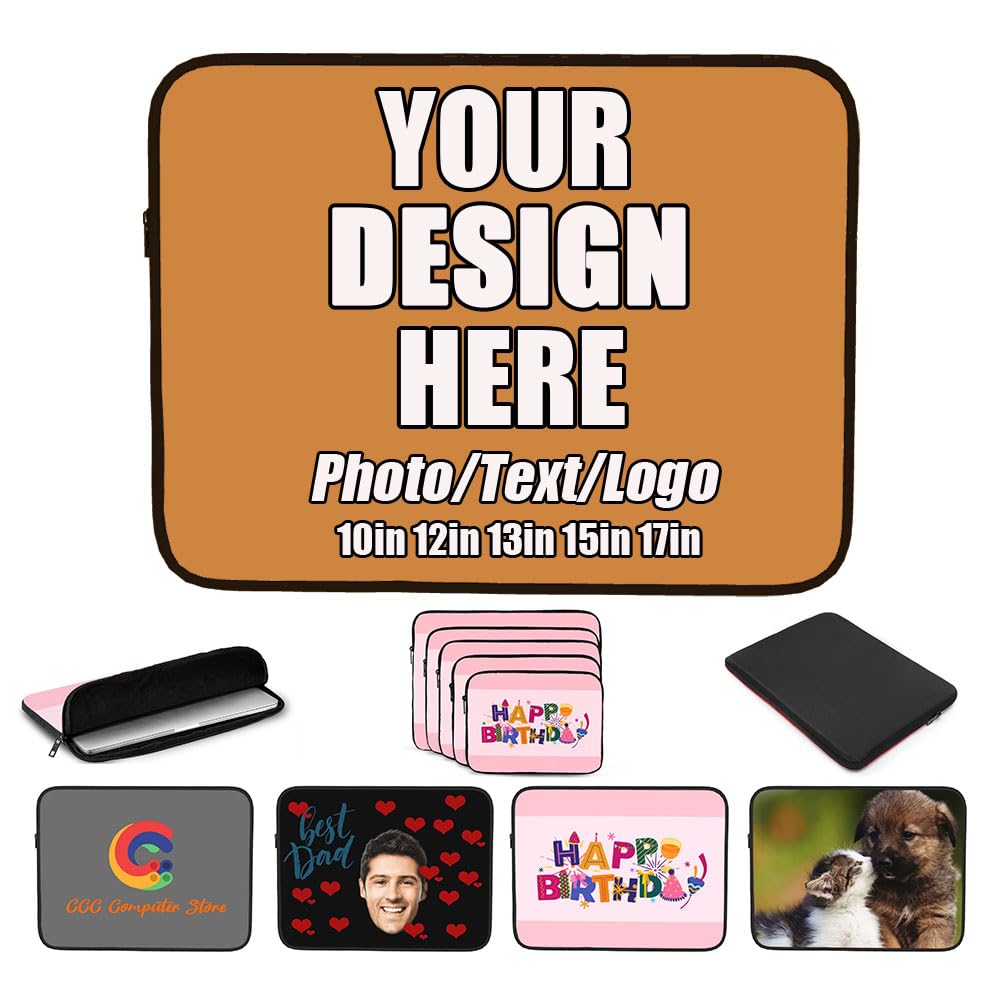 Custom Laptop Sleeve 13 10 12 15 17 inch, Customized Laptop Sleeve 13 inch, 15 inch Laptop Sleeve Custom, Personalized Laptop Sleeve 17 inch, Customize Computer Cases for Laptops, Peru, 10"
