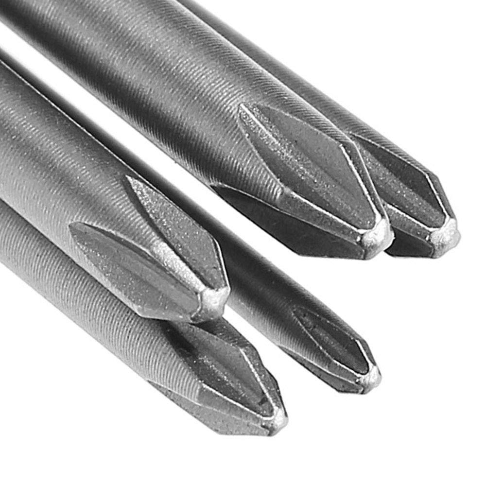 Yakamoz 12pcs 1/4 Inch Hex Shank Magnetic Cross Phillips Screw