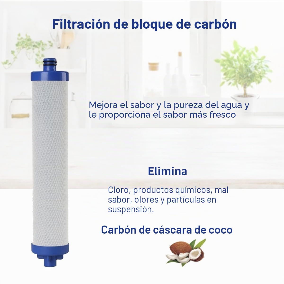 Culligan Compatible AC 30 Sistema de ósmosis inversa (RO) Set de prefiltro de repuesto con membrana