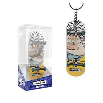 スケボー デッキ　8.25インチ 　指スケ キーホルダー付き b69459a344b2c30514de8a0b90de29