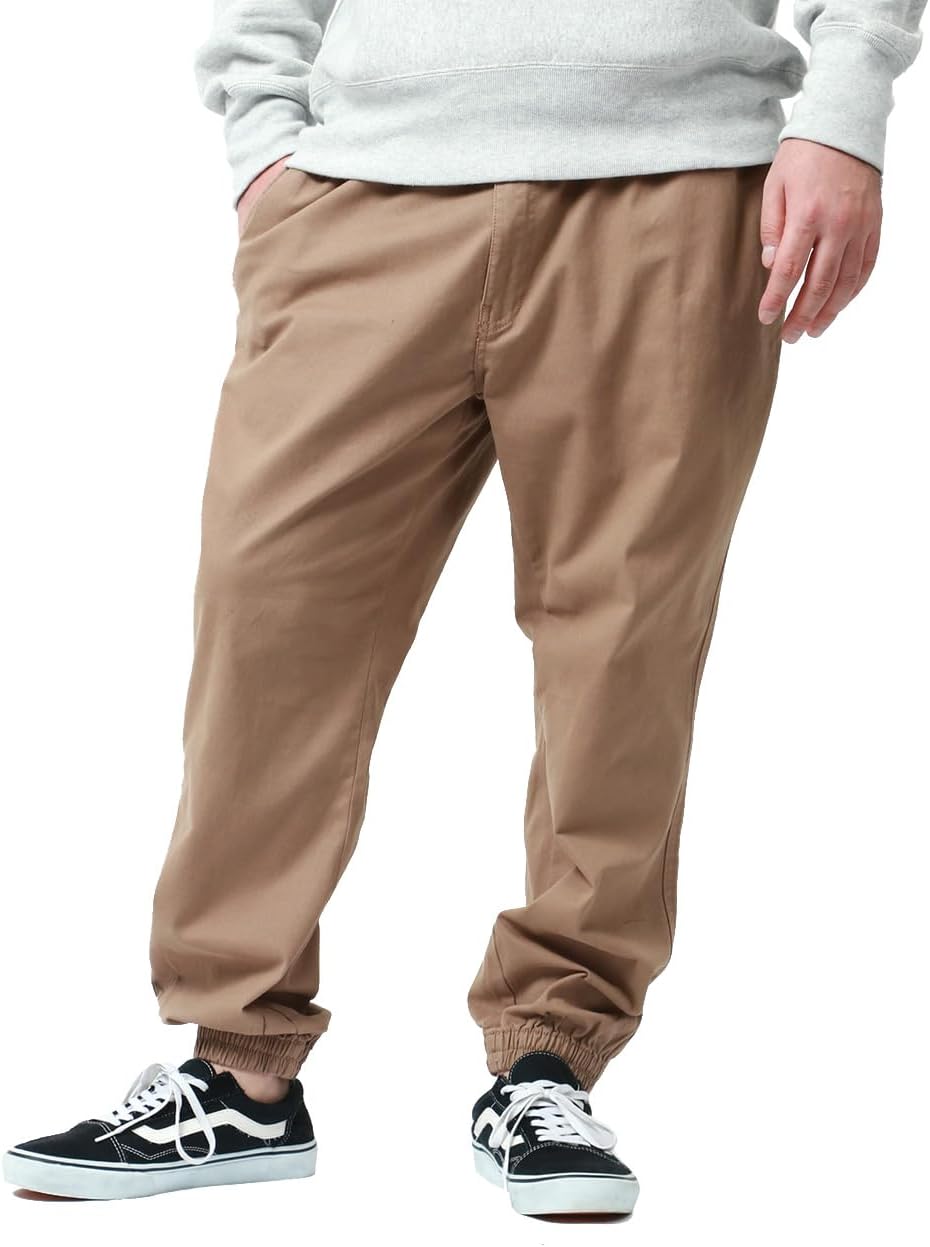 Amazon | [ロゴスパーク] ストレッチパンツ メンズ 大きいサイズ