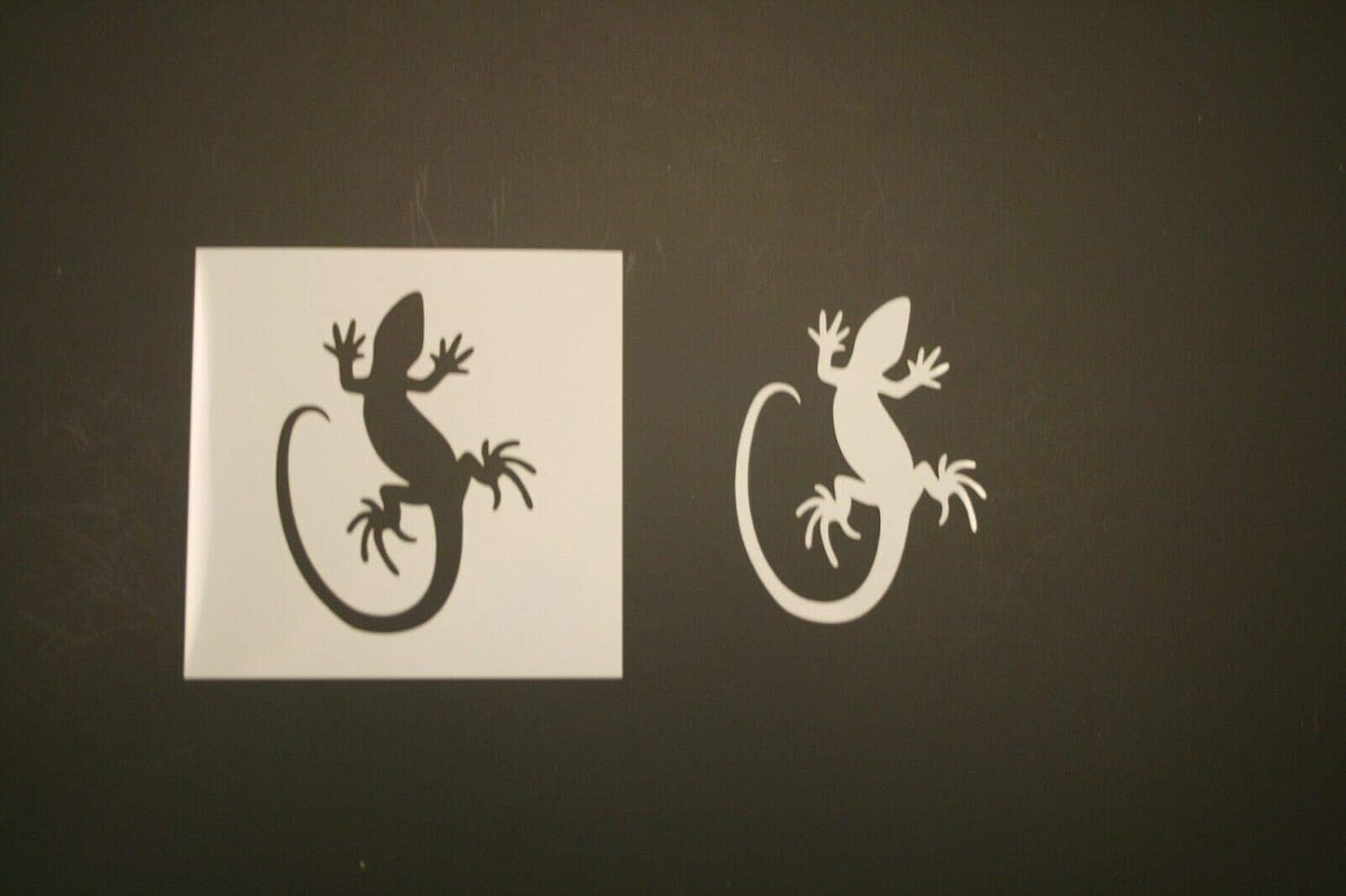 Lizard 2 Reusable Mylar Stencil - Art Supplies DIY Crafts Scrapbooking Painting 12