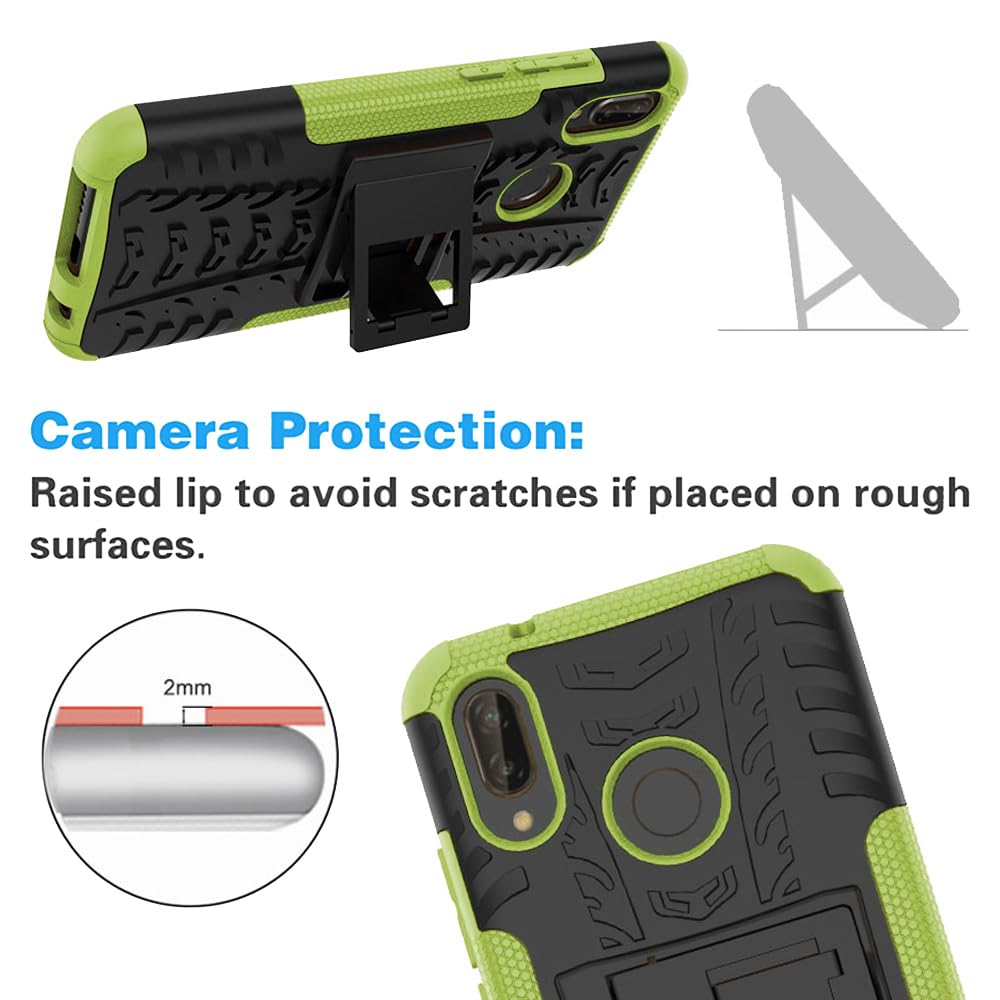 Asuwish Funda Para Huawei P Smart 2021 Con Cuerda Y Cristal Templado Protector De Pantalla Soporte
