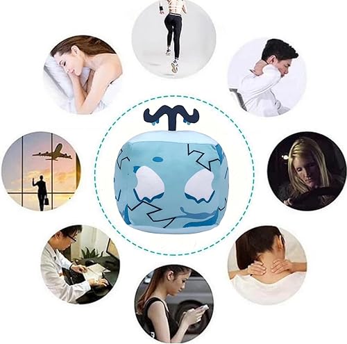 Miniatura 4 de 2 juguetes de peluche Blox Fruits de 7.5 pulgadas, juguete de peluche de la sombra de hielo para fanáticos, suave Kawaii para abrazar, almohada de