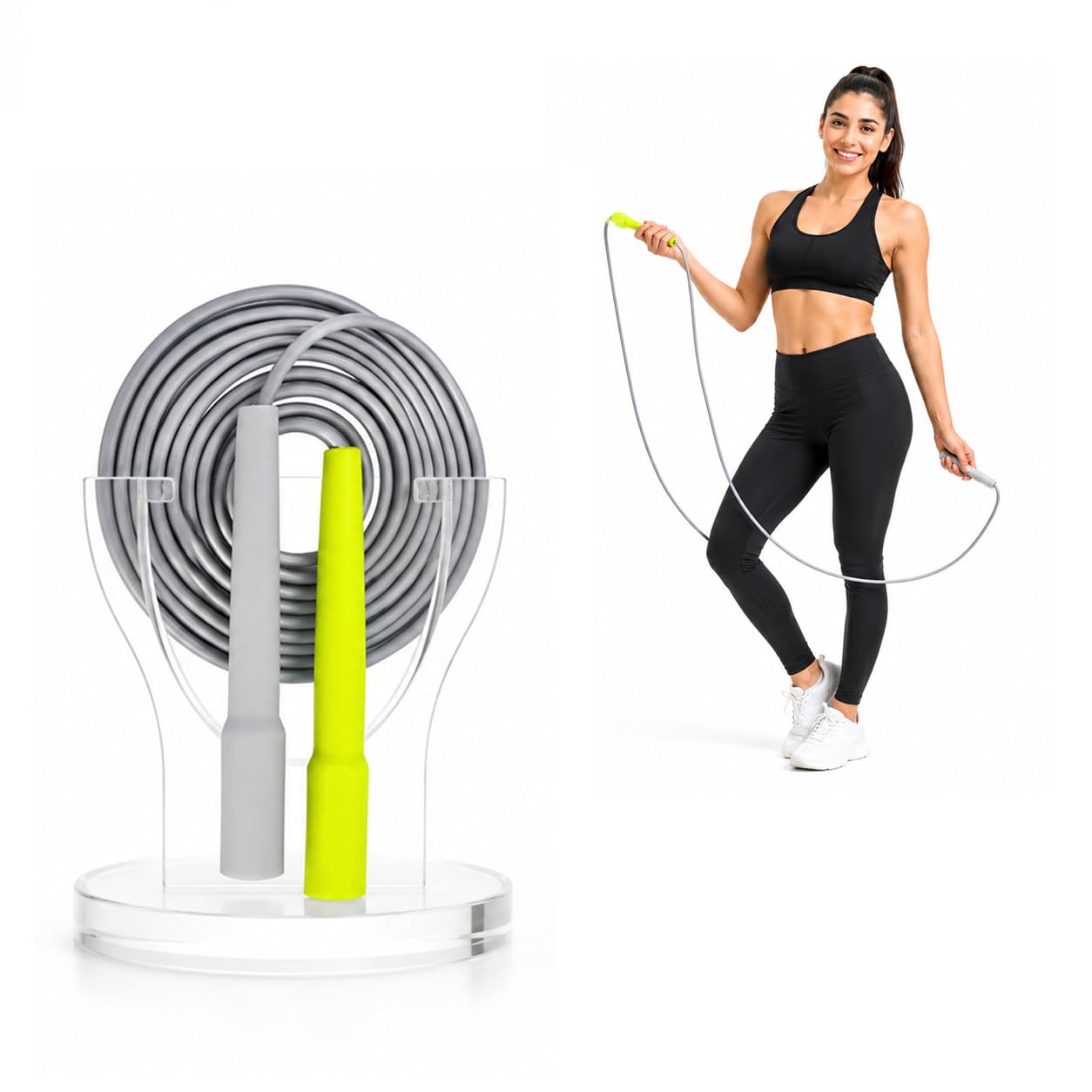 Jumping Rope, Boxing, Cardio, Weight Loss | Gym, home workout skipping rope-image-32