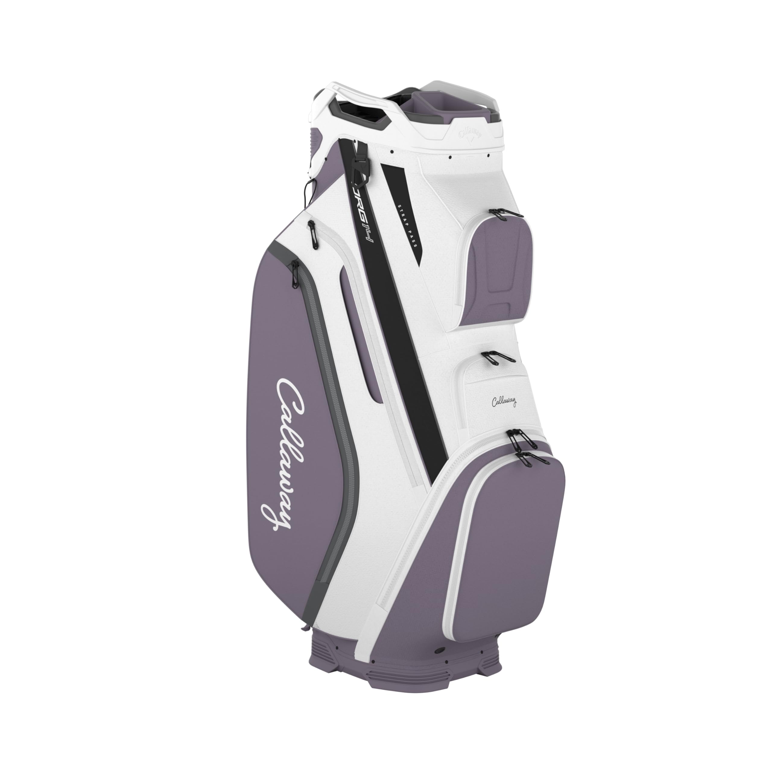Callaway Golf ORG 14 Cart Bag (White/Violet Haze)