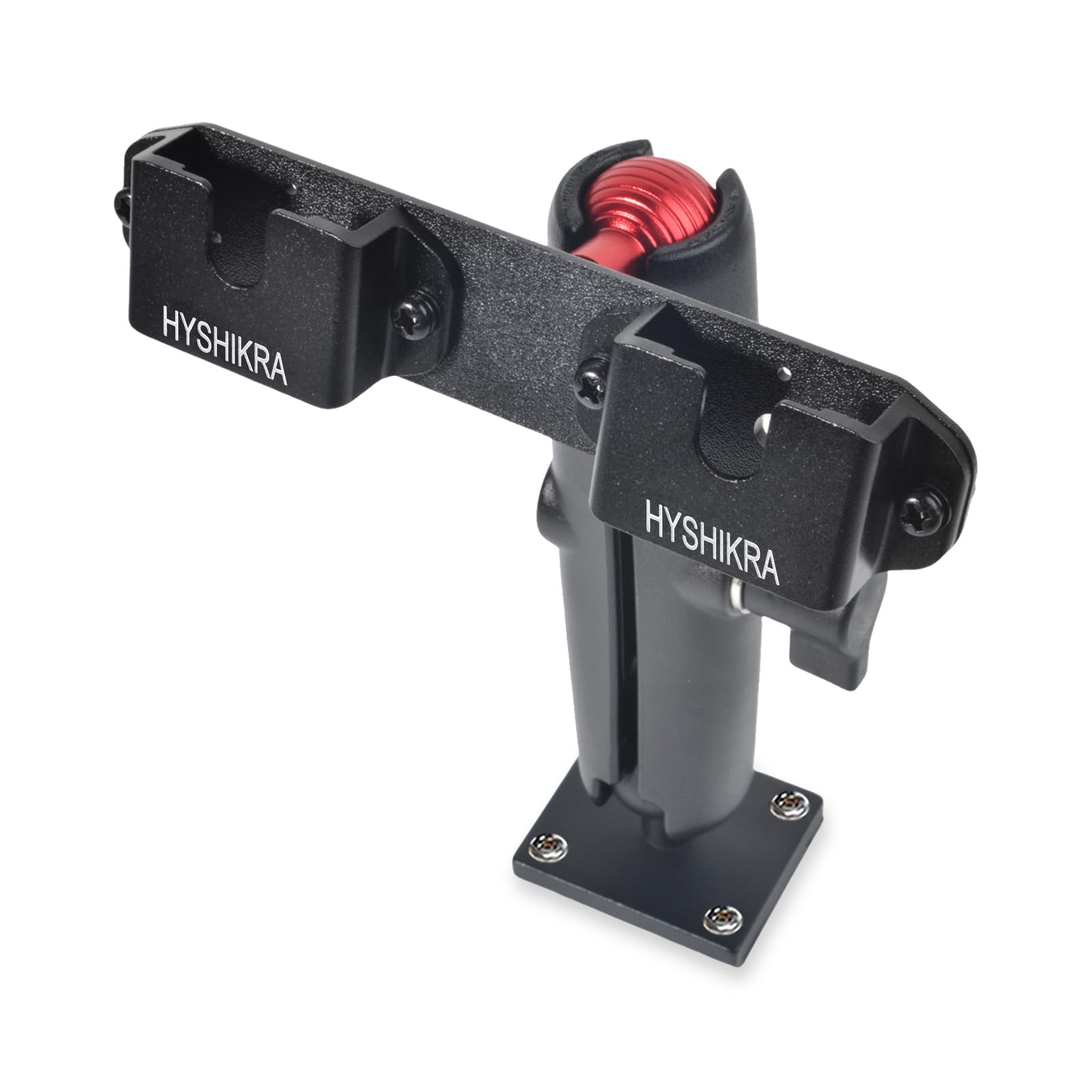 UAYESOK Funkgerät Halterung Auto, Walkie Talkie Halter Radio Armaturenbrett Aufhänger Clip Haken mit Schrauben und 3M Kleberücken, für Motorola Baofeng Kenwood Hytera Icom Midland Sepura Radio