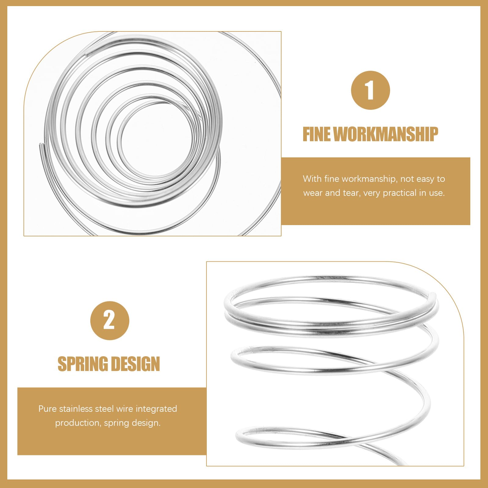 ULTECHNOVO Ornament - Soporte de metal para conos de helado (4 unidades, acero inoxidable, forma espiral, para helados, aperitivos, patatas fritas, pinzas de metal