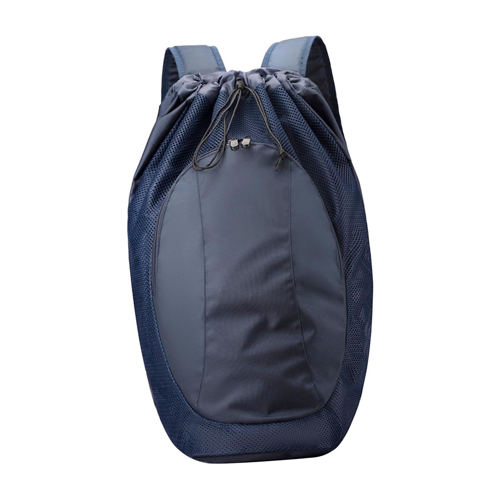 Gralara Zaino con Coulisse e Scomparto in Rete, Borsa Sportiva da Palestra, Borsa per Racchette da Badminton e per Il Nuoto