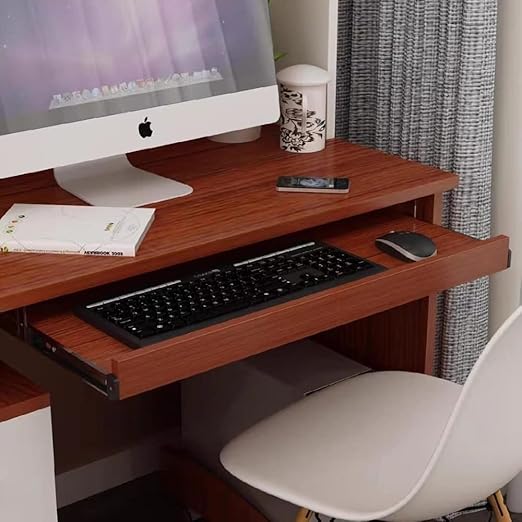 Wooden Keyboard Stand Ergonomic Keyboard Slide Under Desk SlideOut