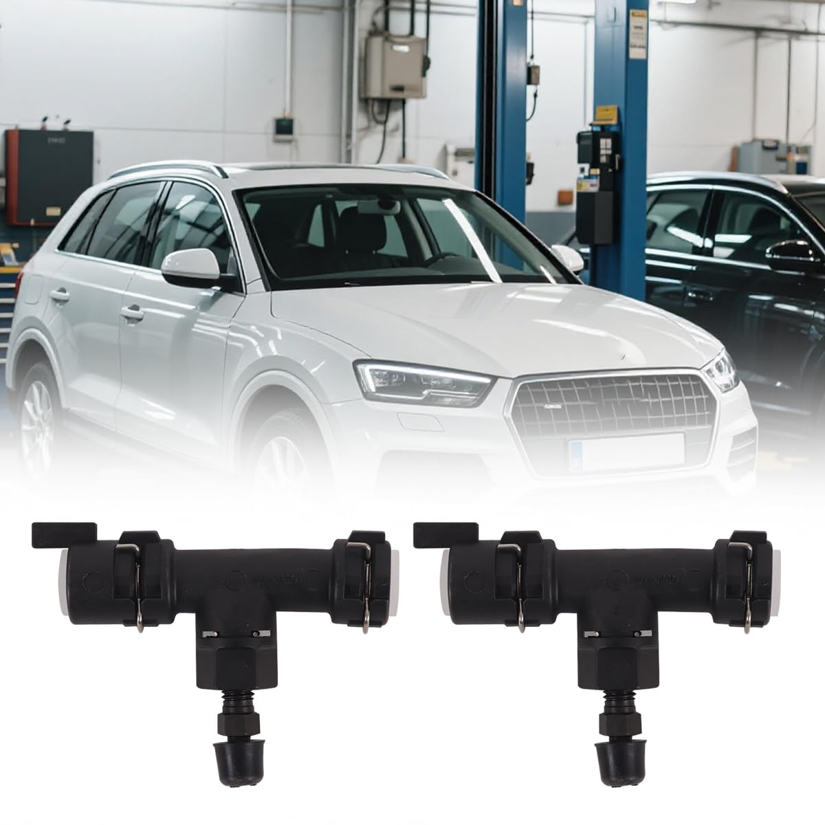 Alide Valvola di sfiato Cilindro schiavo frizione Adatto per A1 A3 Q3 per VW Golf 4 5 6 Maggiolino Passat Polo Tiguan Sharan Touran per Skoda