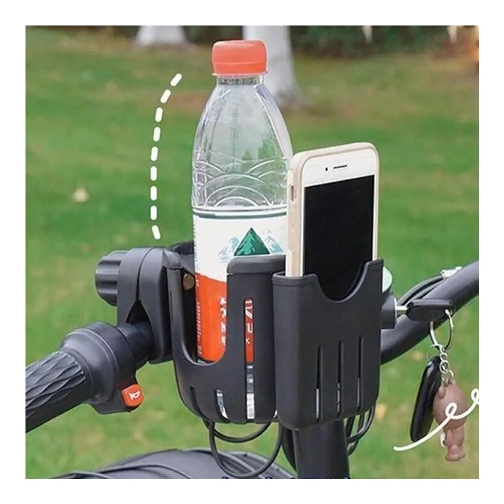 Portabidón Soporte Soporte 2 En 1 para Portavasos Agua De Motocicleta Accesorios para Bicicleta