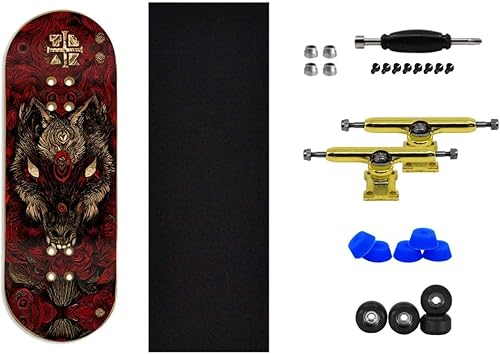 Teak Tuning Diapasón de 1.339 in con gráfico de transferencia de calor, edición aullida en la noche