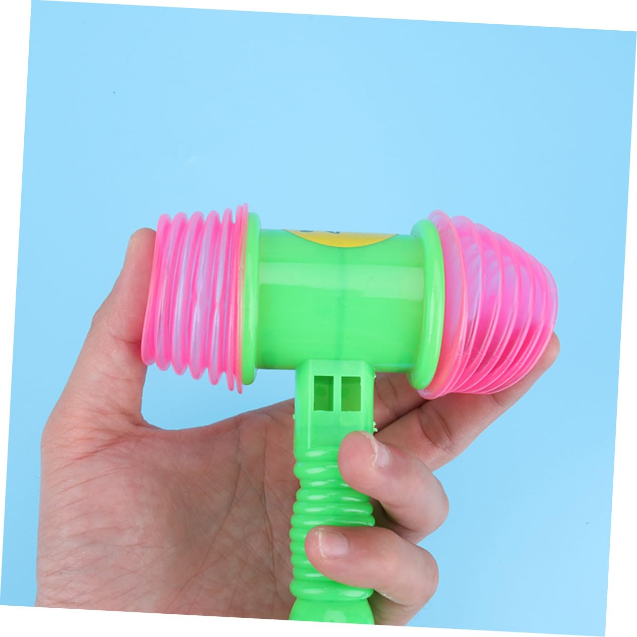 LIOOBO 8pcs Party Hammers Pounding for Boys and Multi Functional Sound Making Props for and Celebrations Random Color