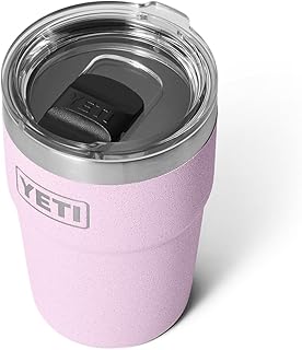 Rambler 16 oz Stackable Tumbler, Vacuum Insulated, Stainless Steel with MagSlider Lid