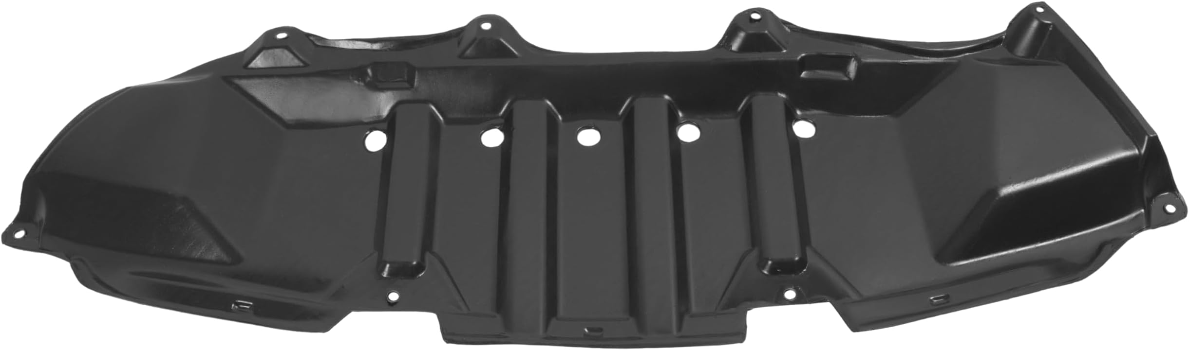 ALMULOO Engine Splash Shield Compatible with 2009-2013 Toyota Corolla Replacement for TO1228148 5145102040 Under Cover Plastic Black
