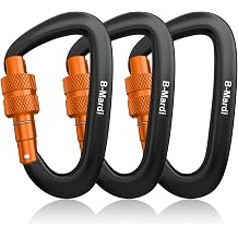 PANDENGZHE Climbing Carabiners, 25KN (5620 Lbs) 3.9" Heavy