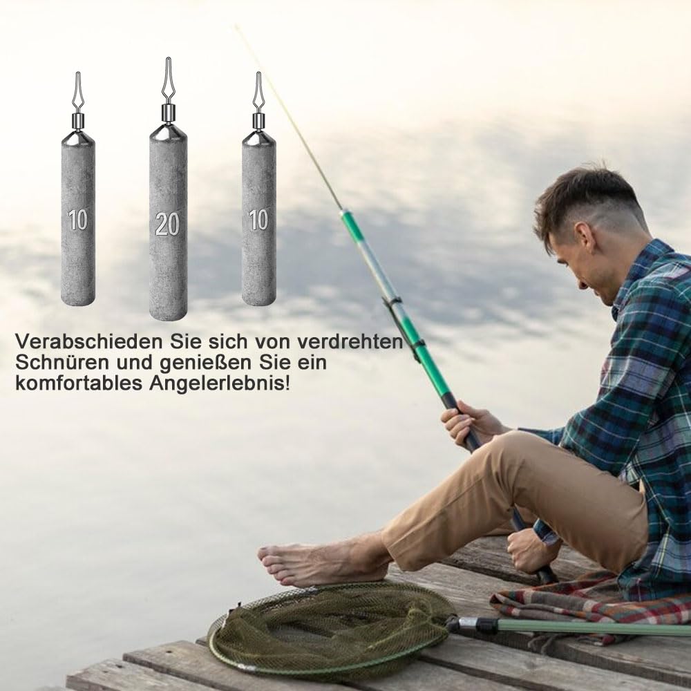 30 sztuk ciężarków wędkarskich zestaw akcesoriów wędkarskich do wędkowania Drop-Shot Drop Shot