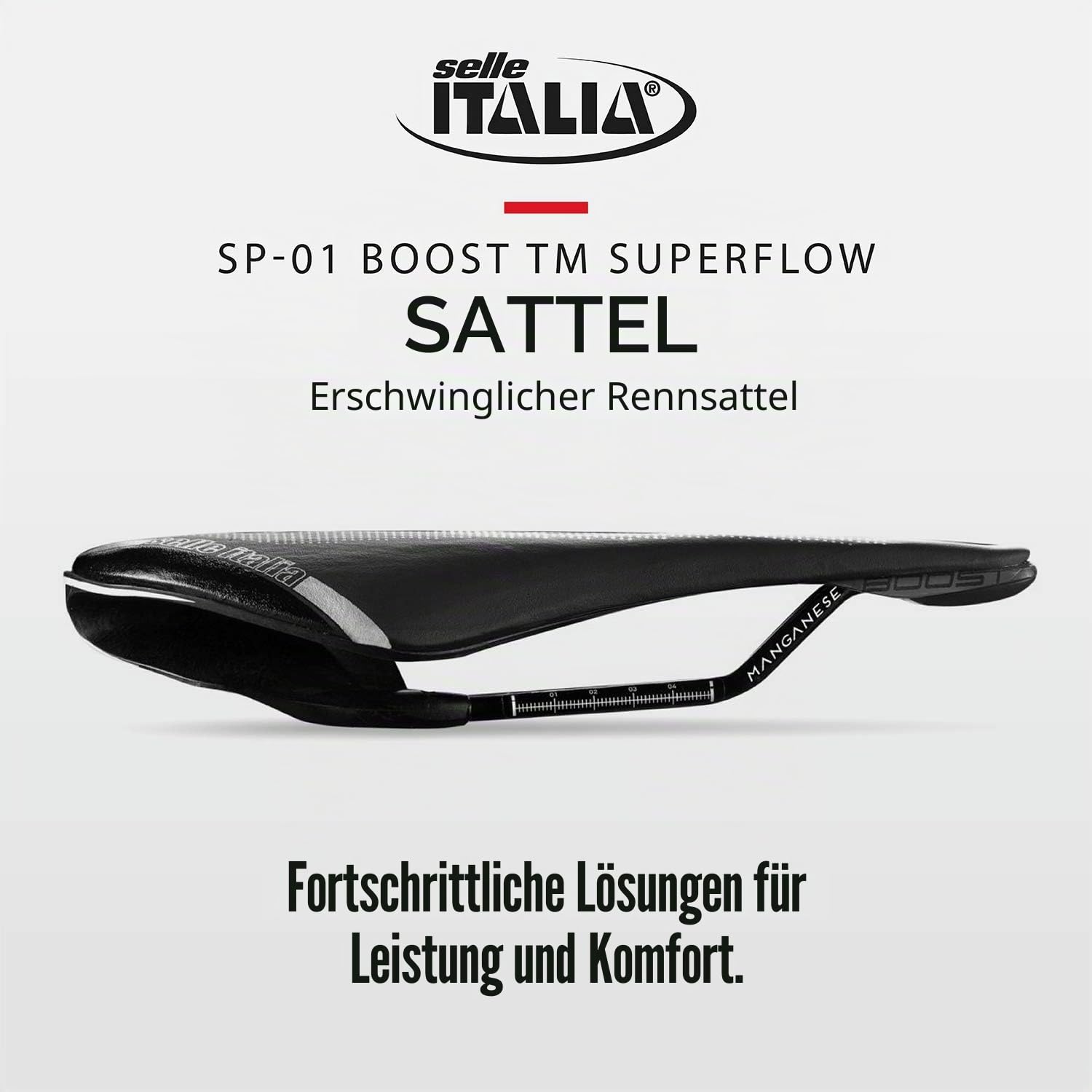 Selle Italia Sp01 Boost Tm Superflow Sattel Black