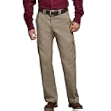 Occupational Workwear LP337BK Cotton Relaxed Fit Men's Industrial Cargo Pant with Straight Leg, Black