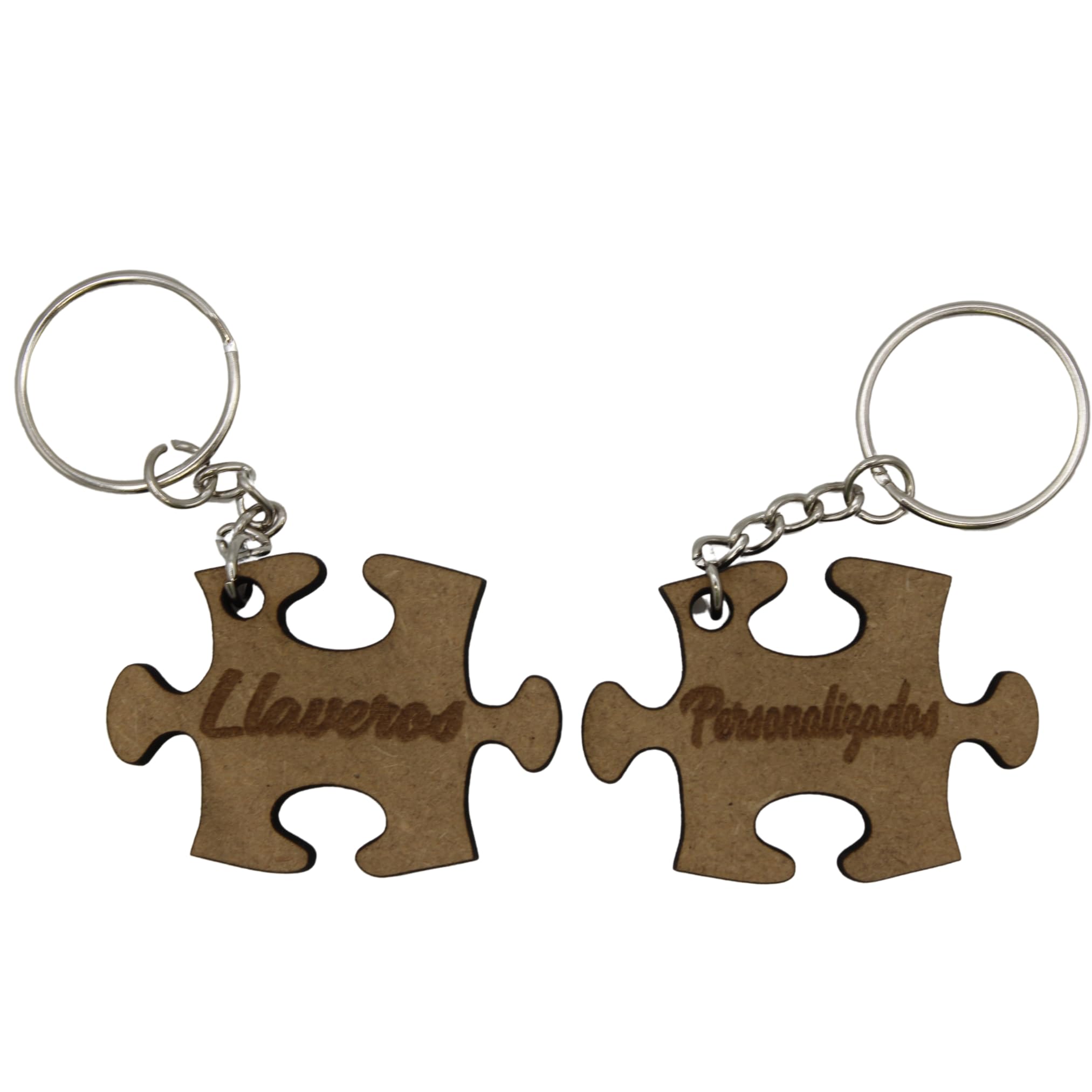 EDURAIT] Llaveros Personalizados Únicos: Combina Nombres de Madera Personalizados con Elegancia en Llavero Madera para Recuerdos Inolvidables y Marcasitios Originales.(Pack 6 Uds)