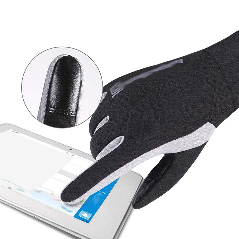 Guantes, Guantes de Moto, Guantes de Carreras de Moto Transpirables, Guantes de Moto de Motocross para Moto de Exterior de Dedo Completo para Hombre,Xl