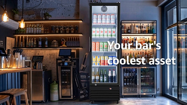 Image of BODEGA BODEGACOOLER 12.5 Cu.Ft Commercial Fridge with Glass Door Display Refrigerator, Upright Beverage Fridge & Drink Fridge Merchandiser Refrigerator for Convenience Stores & Retail Drink Display