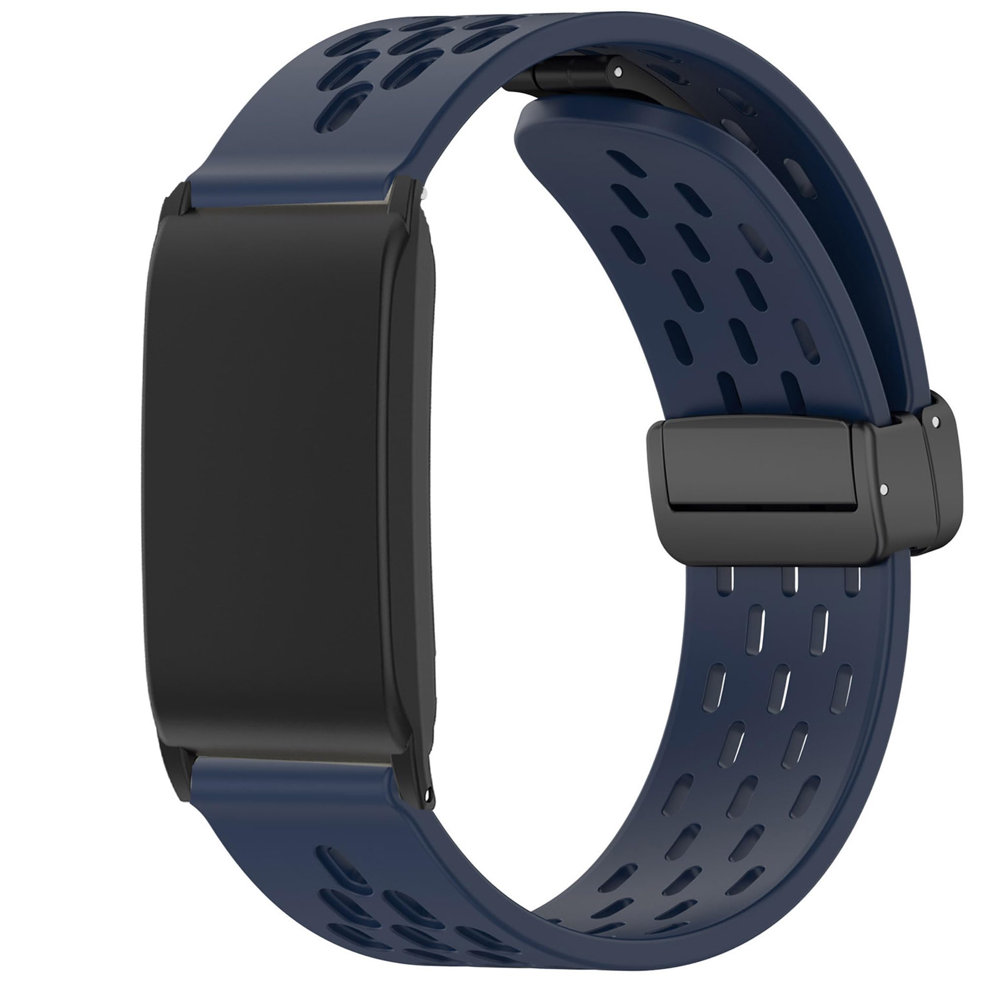Lamshaw Compatible with WHOOP 4.0 Bands with Case bands, Quick Release Breathable Silicone Replacemet Band Straps Compatible with WHOOP 5.0 PEAK, LIFE MG, One, 4.0, 3.0-image-7