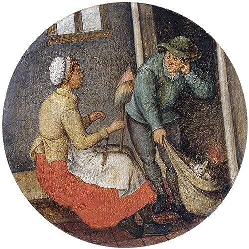 Graffiti Art Mural Brueghel pour une décoration salon moderne