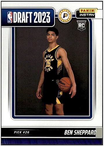 BEN SHEPPARD RC 2023-24 Panini Instant Draft Night ROOKIE /428#DN26 Pacers NM+-MT+ NBA Basketball