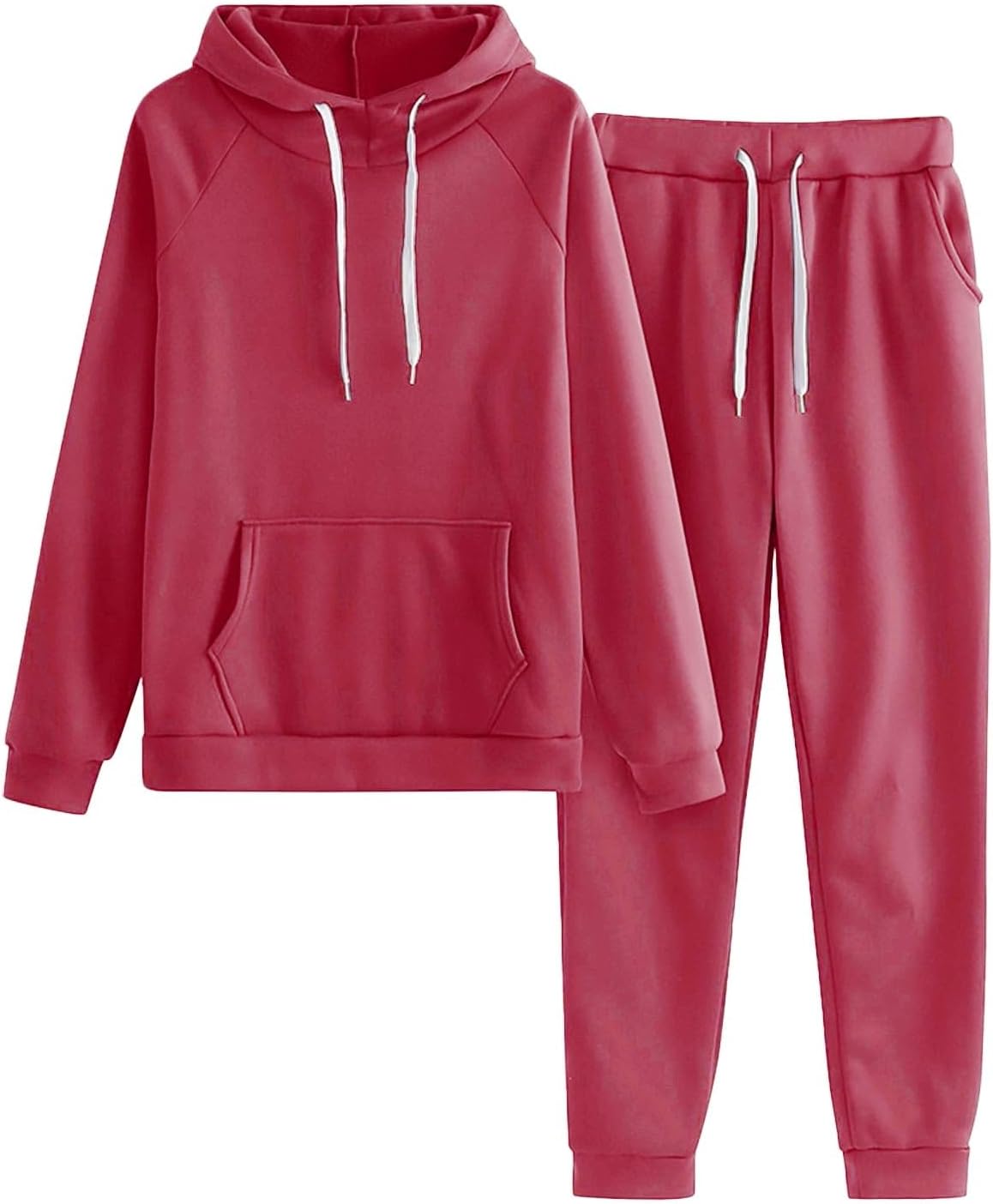 Jogger Sets for Women 2 Piece Lounge Sets Fall Sweatshirt Sets Outfits Matching Sweatsuits T