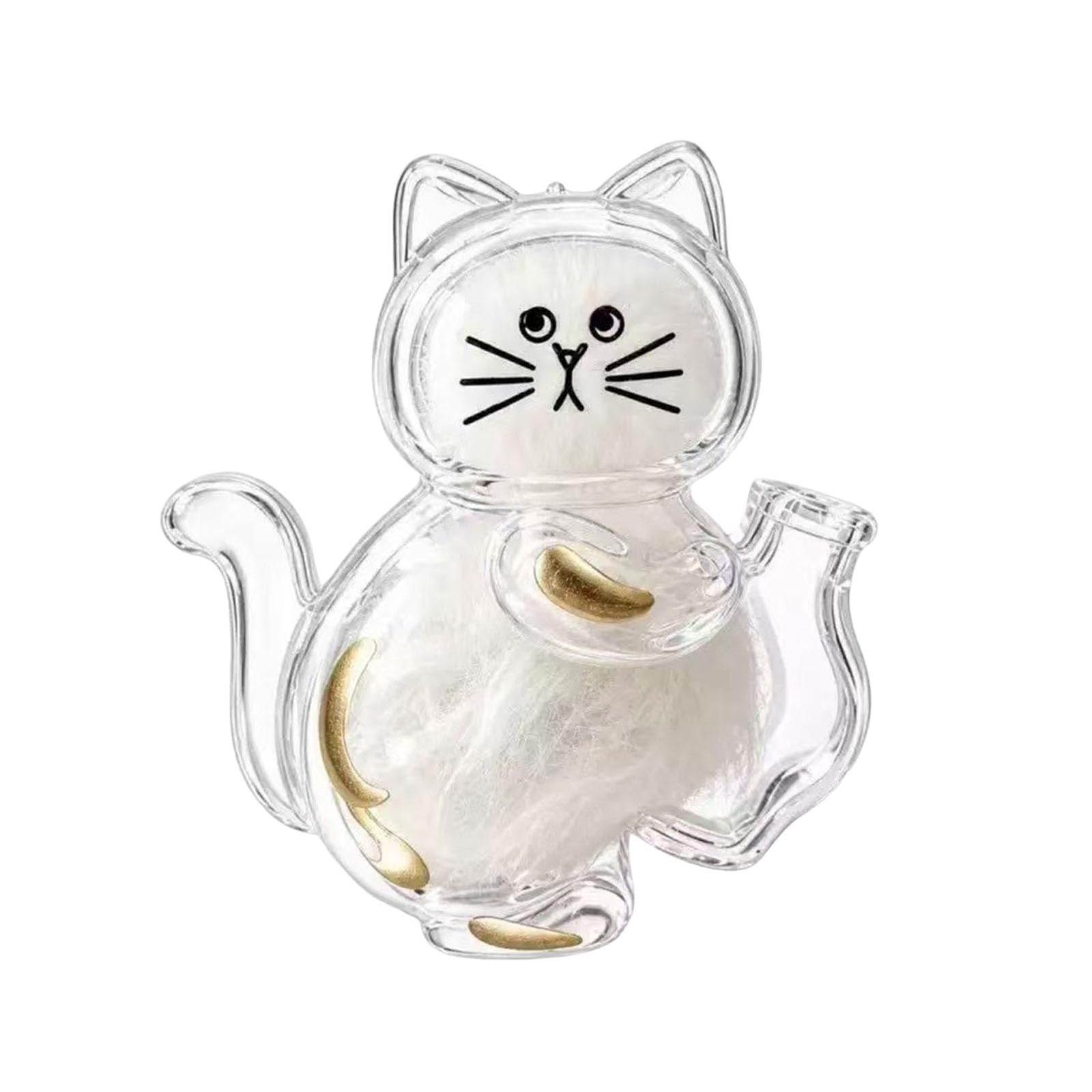 Memory Capsule Refrigerator Magnet with Mini Vase Pet Keepsake Capsule Memorial Pet Hairs Collector for Store Whiskers and Small Flowers