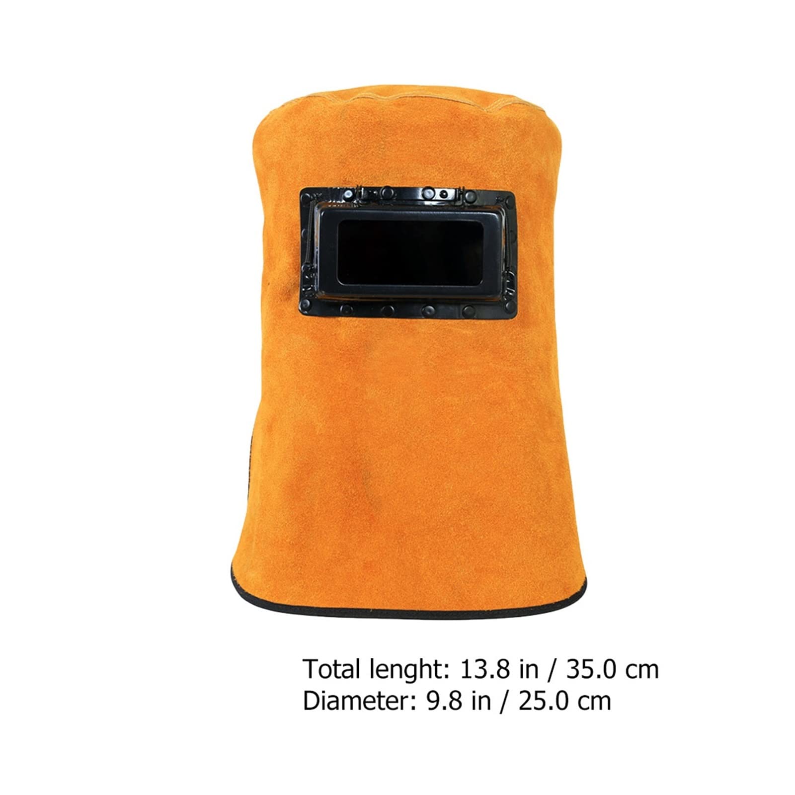 1pc de soldadura de cuero mascarilla de soldadura sombrero de soldadura de mascarilla protector de soldadura de mascarilla,Protección superior