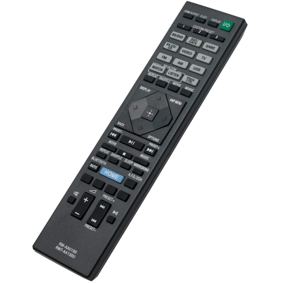 Amazon.com: XVEFAT RM-AAU190 Replace Remote for Sony STR-DH550 STR