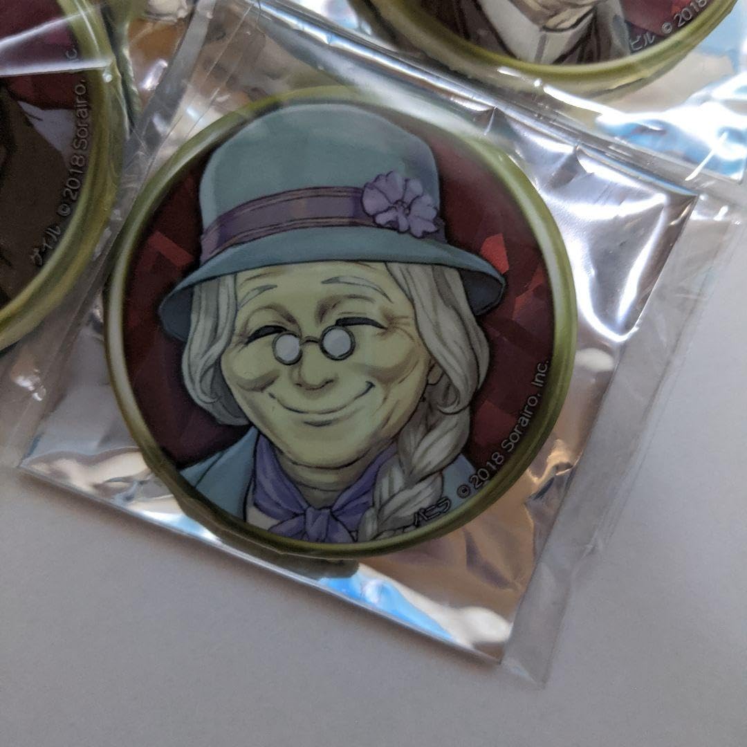 Amazon | 人狼ジャッジメント 缶バッジ SP2赤 4種セット ホロあり