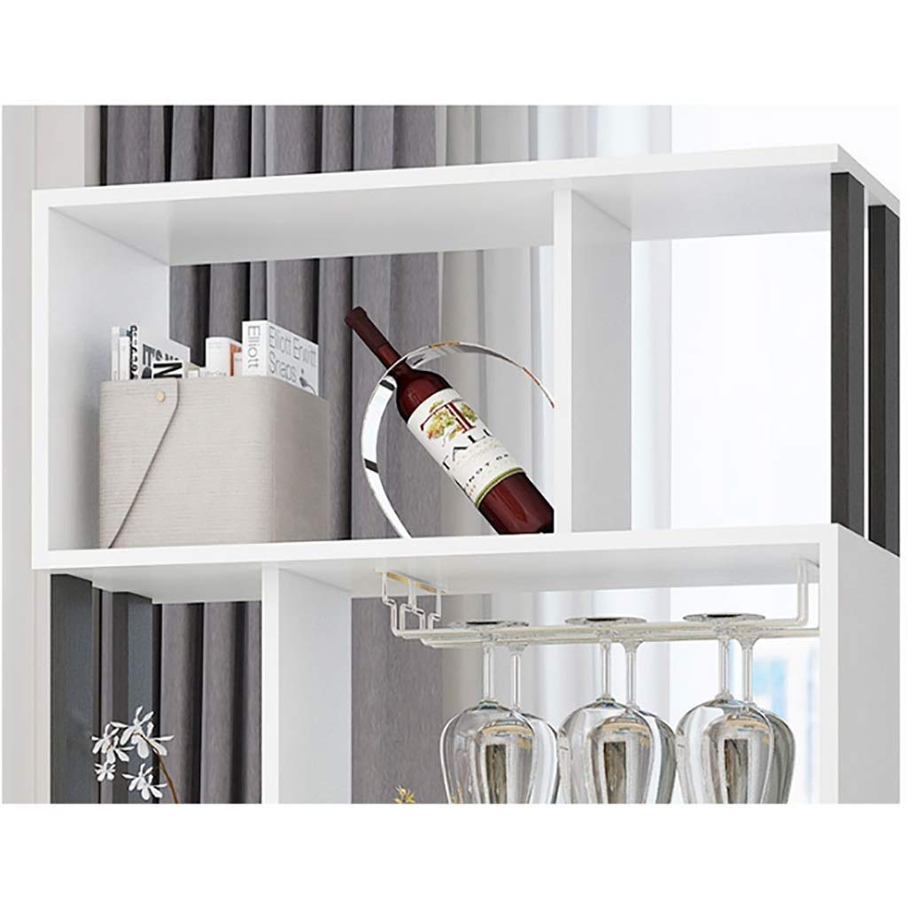 Generisch Weinregal,Küchenregalschränke, Einheitsschrank, freistehend, Kühlvitrine, Trennwand, Schrankständer, De Exhibición, bodenstehendes Lagerregal, Bodega D, 60 x 30 x 163,5 cm