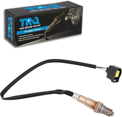 Vista 388 de TRQ Sensor de Oxígeno O2 de 4 Hilos de Banda Estrecha Compatible con VW Atlas 2.0L 2018-21, VW GTI 2.0L 2016-18, Audi A3 Quattro 2.0L 2015-18, VW