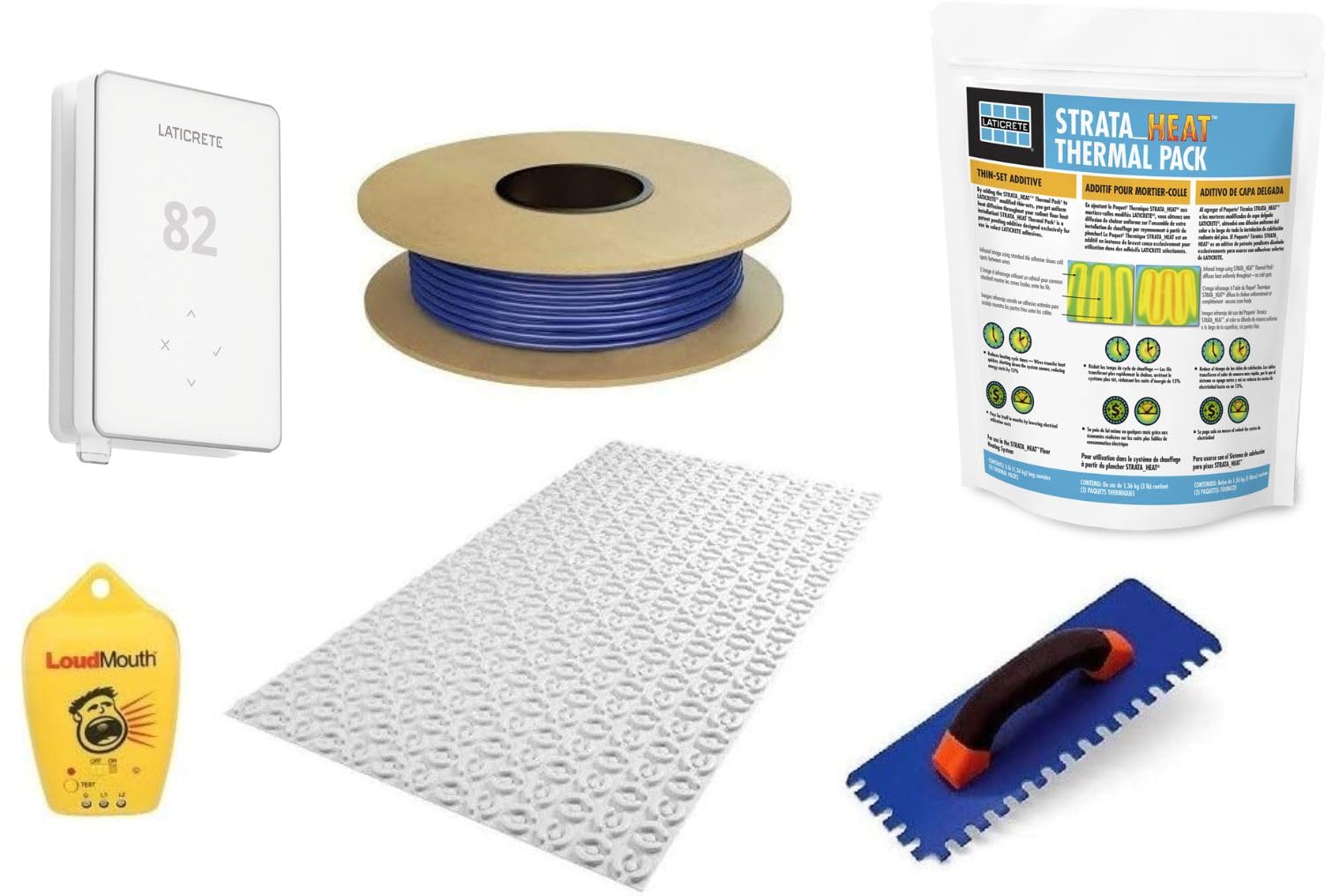 Laticreteperformance Floor Heating Kit 10 Square Feet Includes