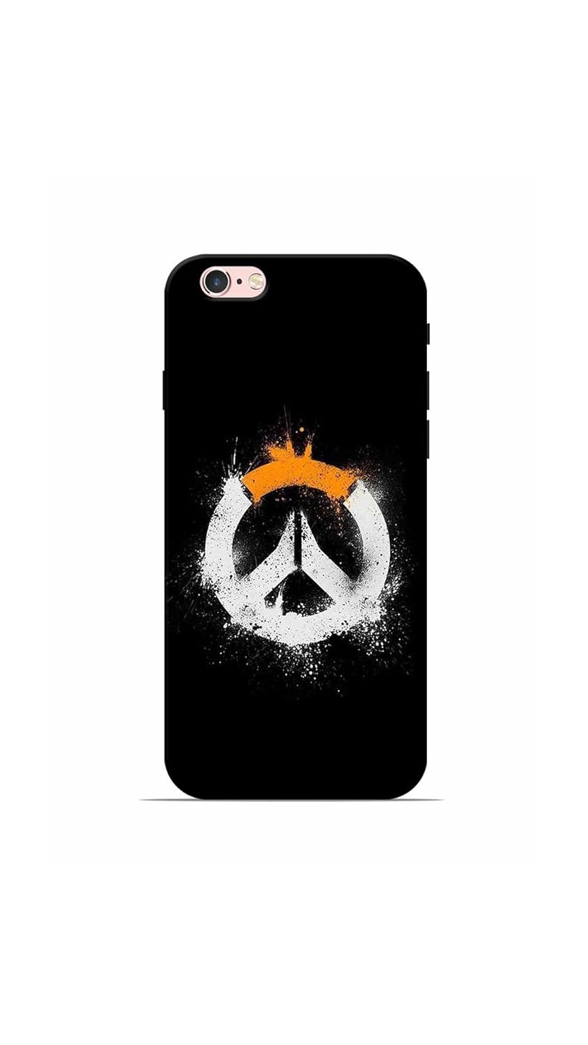 Print Station I65605 Peace Color Splash Printed Back Cover for Apple