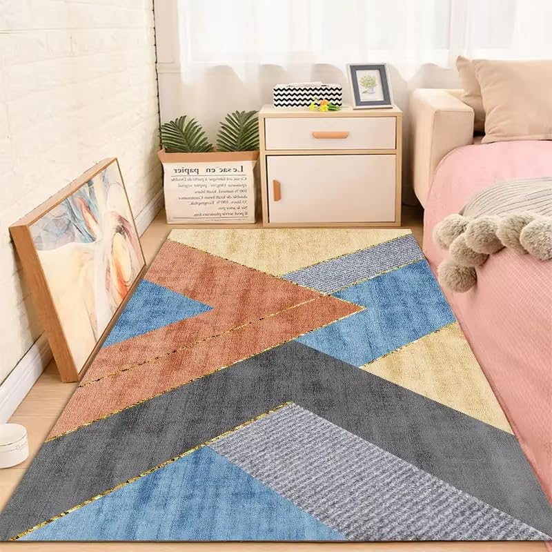 Felpudo para puerta de entrada y alfombra decorativa moderna de estilo nórdico
