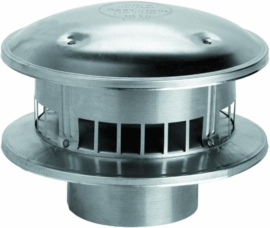 SELKIRK CORP 105800 5-Inch Round Top